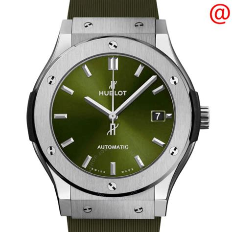 Hublot Classic Fusion Automatic Green Dial Men's Watch 511